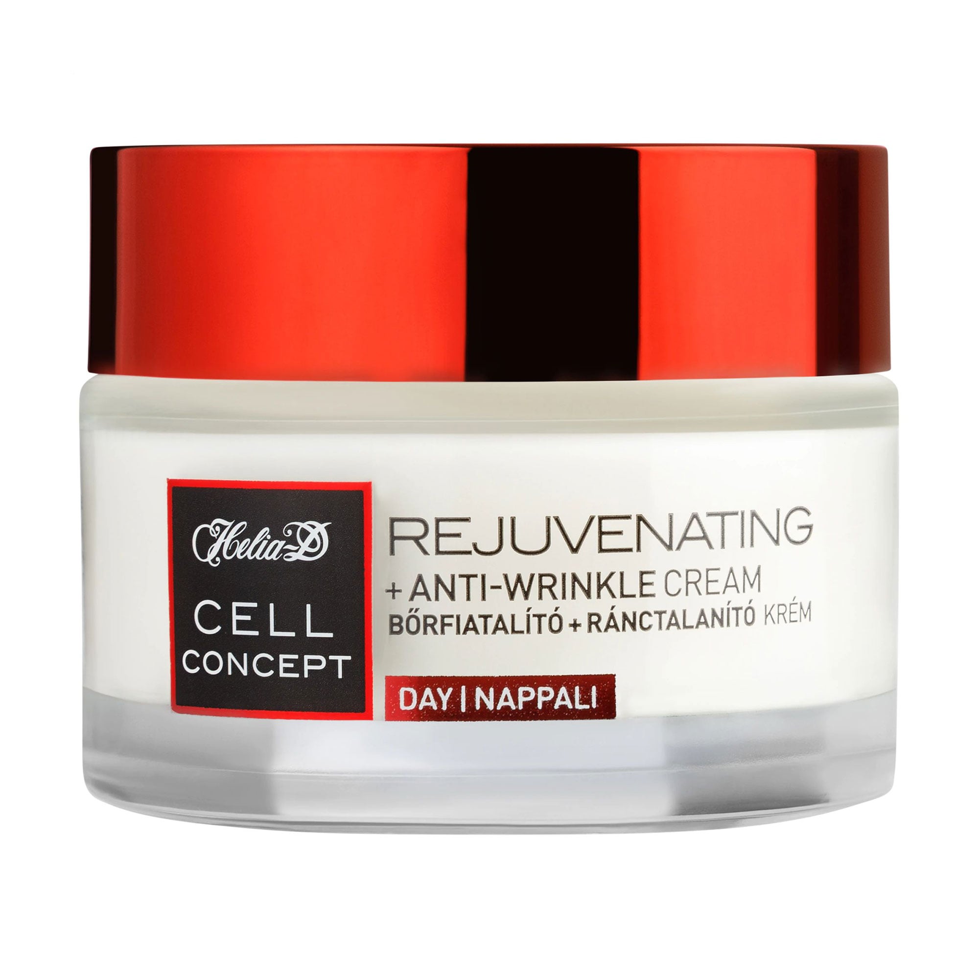 Денний крем для обличчя Helia-D Cell Concept Rejuvenating + Anti-wrinkle Day Cream 65+, SPF 15, проти зморщок, 50 мл